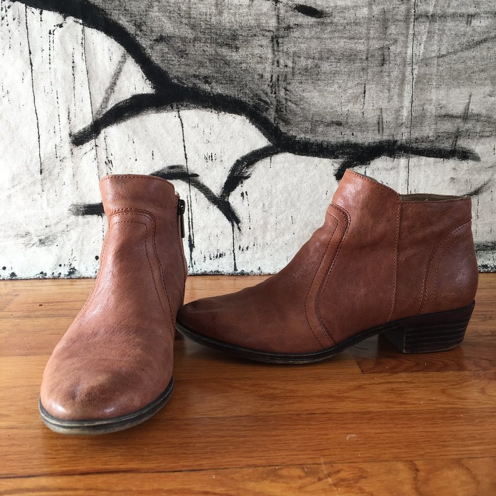 Lucky Brand leather booties